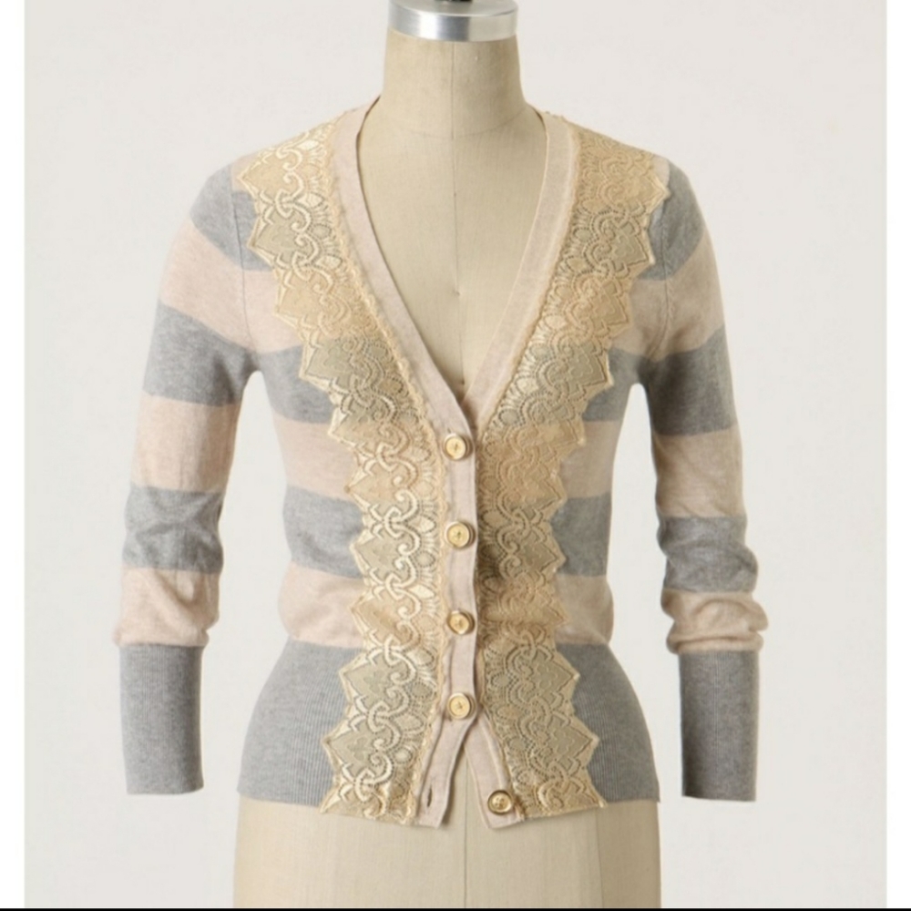 Anthropologie Field Game Cardigan